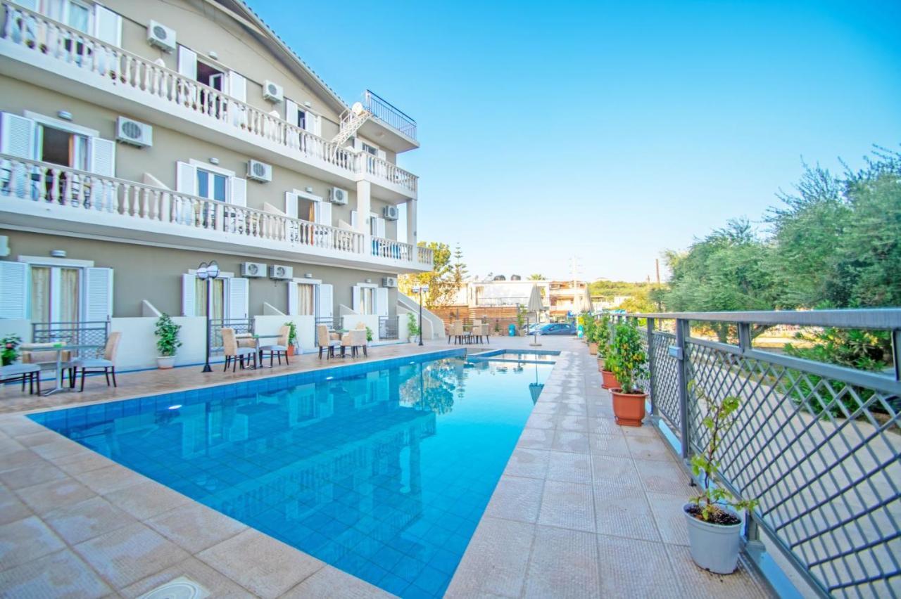 Hotel Emilia Zakynthos stad Exteriör bild