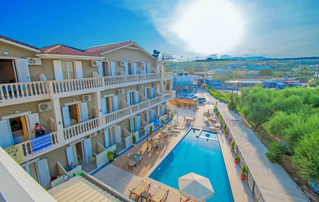 Hotel Emilia Zakynthos stad Exteriör bild