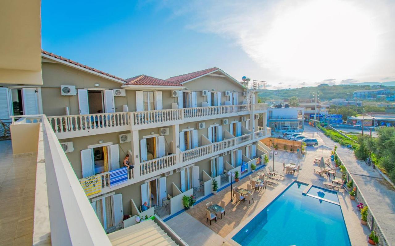 Hotel Emilia Zakynthos stad Exteriör bild