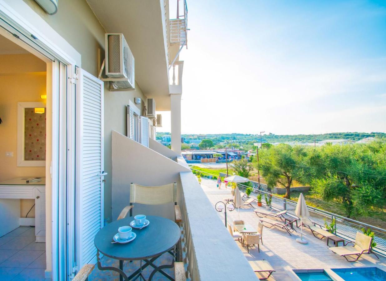 Hotel Emilia Zakynthos stad Exteriör bild